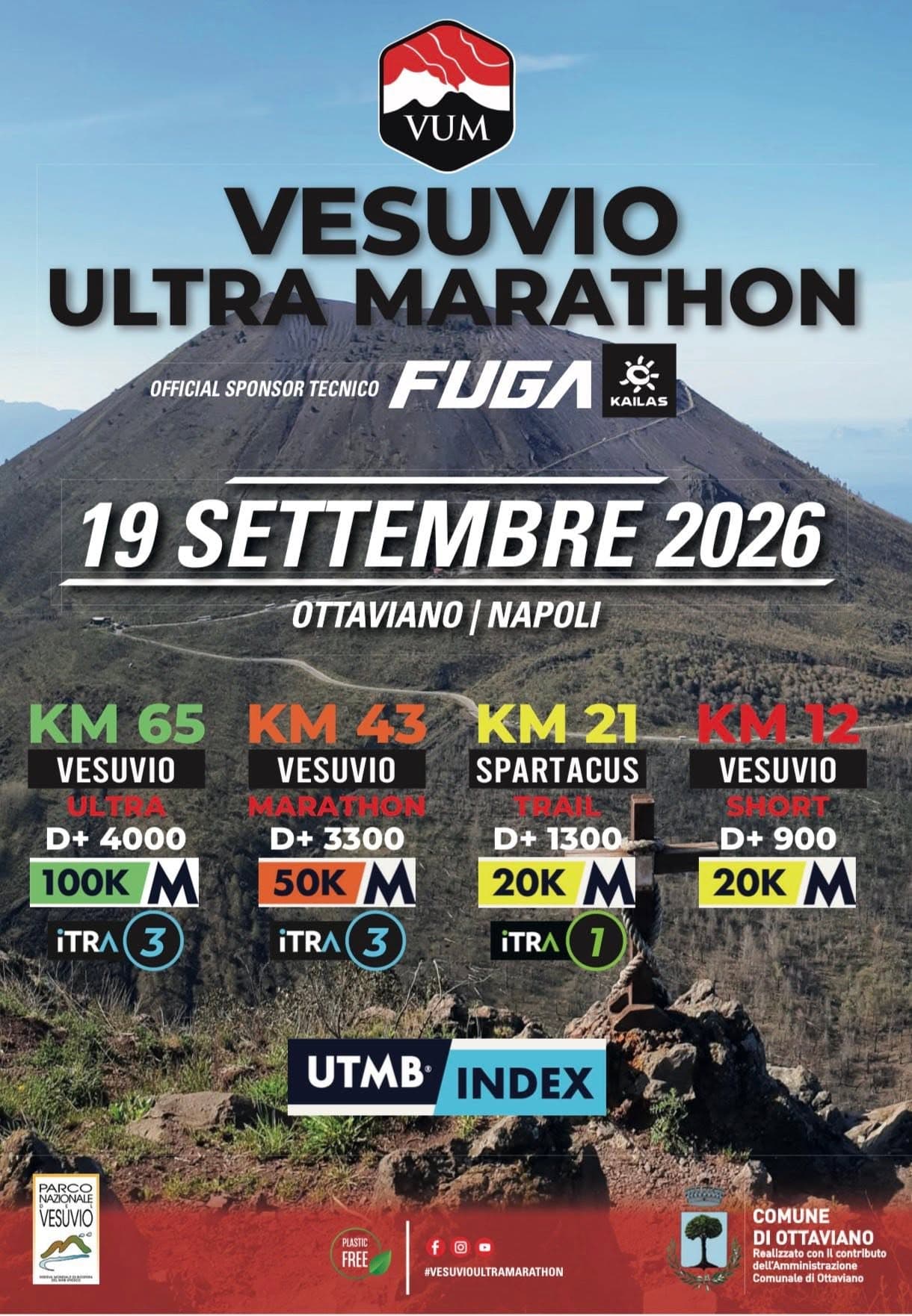 Locandina Vesuvio Ultra Marathon