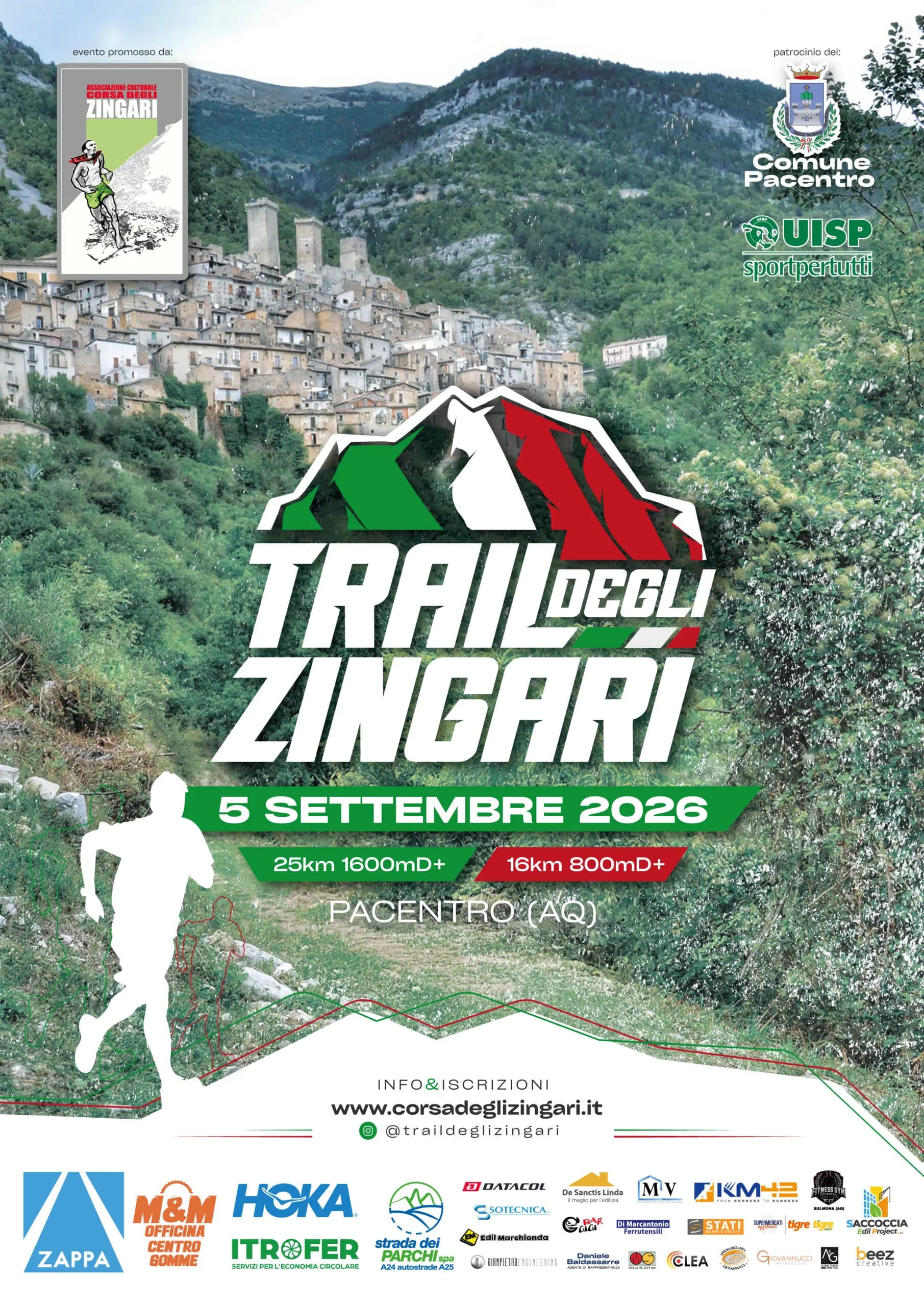 Locandina Trail degli Zingari